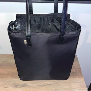 Beis Black Travel Tote Bag